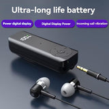 Wireless Bluetooth Audio Receiver,Portable Adapter,In-Ear Wireless Headphones with Noise Cancelling Microphone Headphone,Super Long Standby, Incoming