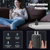 25W Type C Super Fast Charging 4-Pack,Usb C Wall Charger Block With 2×6Ft + 2×10Ft Usb C To C Cables For Samsung Galaxy S25 Ultra/S25+/S25/S24/S23/S22/Note 20 Series (Etl/Fcc Certified)