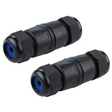 Waterproof Rj45 Connector 2 Pack Ip68 Cat6/Cat5E/Cat5 Coupler Shielded For Out