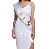 Bride To Be Sash, Bachelorette Party Sash Bachelorette Party Decorations Party Favors Accessories?Rose Gold?