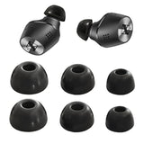 Foam Ear Tips For Sennheiser Momentum True Wireless2 Replacement Tips Sennheiser Earbuds Momentum Cx400Bt Cx True Wireless Fit Case 3 Pairs Lms Black