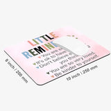 Inspirational Gift Mouse Pad,Square Waterproof Non-Slip Rubber Base Mousepads Office Laptop,Non-Slip Rubber Base Mousepads Office Laptop With Inspirational Design