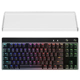 Geekria Tenkeyless TKL Keyboard Dust Cover, Clear Acrylic Keypads Cover for 80