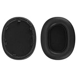 Geekria QuickFit Replacement Ear Pads for Sony WH-1000XM5 (WH1000XM5) Noise Canceling Headphones Ear Cushions, Repair Parts (Black)