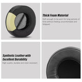 Replacement Earpads Cushions For Ath-R70X/R70Xa /Akg/Pgilips/Sennheiser Headphones, Ear Pads With Memory Foam Ear Cushions, Softer Leather (Black)