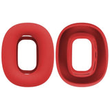 Geekria Silicone Earpad Covers Compatible with AirPods Max, Protector and Cushion Set, Easy No-Tool Installation (Red)