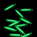100 Pcs Small Green Glow Sticks/Mini Glow Sticks/Fishing Floats Perfect For Stuffing Easter Egg/Zombie Party/Easter Egg Hunt/Halloween Decoration