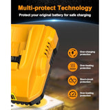 Dcb112 20V Max Battery Charger Replacement For Dewalt Battery Charger, Compatible With Dewalt 12V-20V Battery