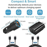 Type C Charger Fast Charging Kit,25W Pd Usb C Wall/Car Super Fast Charger With 6.6Ft Charger Cable For Samsung Galaxy S25 Ultra/S25/S25+/S24+/S24 Ultra/S24/S24+/S23 Ultra/S22 Ultra/S21