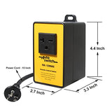220V Wireless Remote Control Dust Collector Starter Outlet Switch (Battery Included)