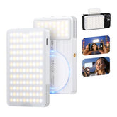 Magnet Phone Light, 160 LED Dual Side Selfie Light Compatible with iPhone Magsafe, 3 Lighting Adjustment Modes, Selfie Lights for