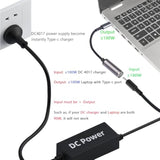 Pd 100W Dc4017 To Type C Power Charging Cable, Dc 4.0X1.7Mm Female Input To Us