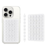 Double Sided Silicone Suction Phone Holder Mount, Silicon Accessory for iPhone and Android, Hands-Free Mirror Shower Phone Holder, TikTok Videos and