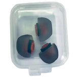 3 Pcs Silicone Eartips Ear Buds Replacement Earphone Ear Tips For Plantronics Voyager 5200 & Voyager Legend Headset (Black, Medium)