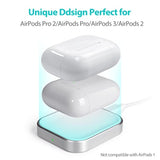 Airpods Pro Charger, Wireless Charger For Airpods Pro 2, Airpods Pro 1, Airpods 4 (With Anc), Airpods 3, Airpods 2, Airpods Wireless Charging Station (No Airpods Included), White