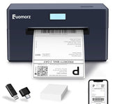 Thermal Shipping Label Printer For Small Businesses4X6 Wireless Shipping Label Printerbluetooth Label Maker Support Android,Mac,Iphone And Windows,Used For ,Ebay,Shopify,Etsy,Usps