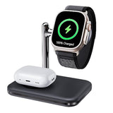 2 In 1 Charger Stand For Apple Watch And Airpods, Foldable Watch Charging Dock Compatible With Apple Watch Series Ultra/10/9/8/7/6/Se/5/4/3 & Airpods Pro/4/3/2/1
