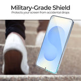 2+2 Pack for Samsung Galaxy S25 Plus 6.7-inch Tempered Glass Screen Protector with Camera Lens Protector, MilitaryShield 9H HD Clear, Case Friendly,
