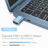 Upgrade 10Gbps Usb C To Usb 3.0 Otg Adapter (4 Pack), Usb Type C Male To Usb A