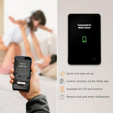 Sunstat Commandplus Touchscreen Programmable Smart Wi-Fi Thermostat For Electric Floor Heating Systems, 4.3" Screen, Floor And Air Sensing Control, Energy Monitoring, Remote Access