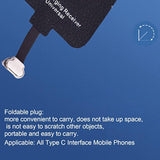 10W Fast Wireless Charging Receiver, 5V/2A Type C Wireless Charging Receiver - Charger Receiver Chip For Mobile Phones With Usb-C