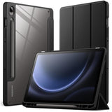 JETech Case for Samsung Galaxy Tab S9 FE 10.9-Inch with S Pen Holder, Clear Tr