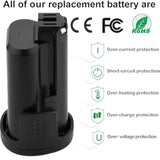 3.0Ah 12V Max Replacement Battery For Dremel B812-03 B812-02 8200 8220 8300 B812-01 Rotary Oscillating Cordless Tools For Dremel 12V Battery