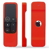 Silicone Case Compatible with TV 4K/HD Siri Remote (1st Gen) - Anti-Slip Shock Proof Soft Remote Cover Case Compatible with TV 4K 5th 4th