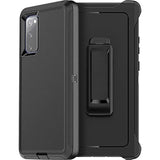 OtterBox Samsung Galaxy S20 FE 5G (FE ONLY - Not Compatible with Other Galaxy S20 Models) Defender Series Case - Black, Rugged & Durable, with Port Protection, Includes Holster Clip Kickstand