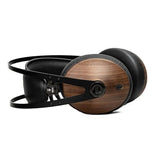Meze 99 Classics Wired Wooden Closed Back Over Ear Headphones with Microphone (Walnut/Black)