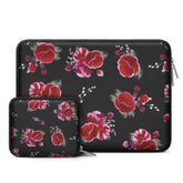 MOSISO Laptop Case 13.3 inch, 13-14 inch Laptop Sleeve Bag Compatible with MacBook Air/Pro 13 / Pro 14, HP Dell Acer ASUS Lenovo Notebook, Neoprene Computer Sleeve Bag with Small Case, Blooming Rose