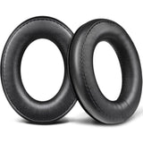 Replacement Earpads For Sennheiser Hd620S Headphones, Ear Pads Cushions With Softer Protein Leather, High Density Foam, Added Thickness - Black