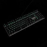 108 Korean Double Shot Pbt Shine Through Oem Profile Keycap Set Suitable For C
