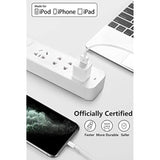 4-Pack Apple MFi Certified Lightning to USB Charging Cables for iPhone iPad