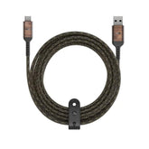 House Of Rewind Usb-C To Usb-A Cable: Braided Charging Cable, Usb-If And Mfi-Certified, 10Ft Long, Made With Sustainable Materials