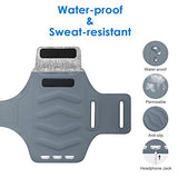 Phone Armband Holder with Key Holder and Card Slot for Phone Upto 6.2 inch, iPhone 16e/16/15 Pro/15/14 Pro/14/13 Pro/13, Galaxy S23/S22, Pixel 8a,