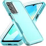 Compatible With Samsung Galaxy A16 5G & 4G Case With Hd Screen Protector, Heavy Duty Rugged Full-Body Shockproof Bumper Military Grade Protection, Mint Green