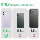 iPhone 11 Clear TPU Case Shockproof Slim Anti-Scratch 6.1 Inch