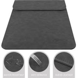 13 Inch Laptop Sleeve Case For With Macbook Air 13 2018–2025 (M2 A2681 M3 A3113 M4 A3240)/Macbook Pro 13 2016–2022 (A2251 A2289 A2338 M1 M2), Pu Suede Leather Laptop Case Cover, Black