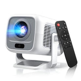 Mini Portable Projector Support 4K, 200 Ansi Outdoor & Home Movie Projector With Wifi And Bluetooth, 5W Speaker, 6K Support Portable Projector For Bedroom, Outdoor, Home