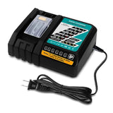 14.4V 18V 6.5A Rapid Charger Compatible With Makita 18V Battery Charger Bl1860B 6.0Ah Bl1850B 5.0Ah Bl1840B 4.0Ah Bl1830B 3.0Ah Replacement For Makita 18V Dc18Rd Fast Charger