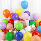 Rainbow Balloons 120Pcs 5 Inch Colourful Latex Party Balloons For Birthday Baby Shower Wedding Party Supplies