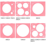 Pink Balloon Sizer Cube: 1-10" Arch & Decor Tool