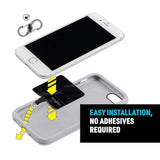 Nite Ize Hitch Phone Anchor & Lanyard – Secure Cell Phone - Anchor & Quick-Release Lanyard for Drop Protection & Convenience – Black