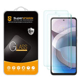 (2 Pack) Designed For Motorola (One 5G Ace) / One 5G Uw Ace Tempered Glass Screen Protector, Anti Scratch, Bubble Free