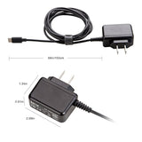 5V 2A Usb C Wall Charger With Us Adapter For Samsung Galaxy S8, S8 Plus, Note 8, Lg G5, G6, Htc 10, Nexus 6P, 5X And Other Type-C 5V Supported Device (Black)