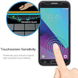 [2 Pack for Samsung Galaxy J7 Prime J7 Sky Pro/Galaxy J7 2017 SM-J727A J727U J727T J727T1 J727R4 J727V J727 High Clear Tempered Glass Screen Protector