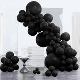 Black Latex Balloon Garland Arch Kit: 85 Piece Party Decor