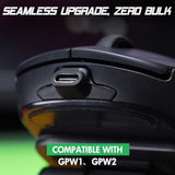 Usb-C Adapter Compatible With Logitech Gpw1/Gpw2 Wireless Gaming Mouse? Micro Usb To Type-C Converter | Model-Specific Fit | Support Charge & Data Sync | 3-Second Install | 10K+ Durability