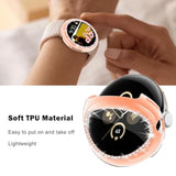 16-Pack Bling Case Compatible With Google Pixel Watch (41Mm), Tpu Flexible Glitter Screen Protector, Sparkling Face Cover For Pixel Watch 1/2/3 (16 Colors)